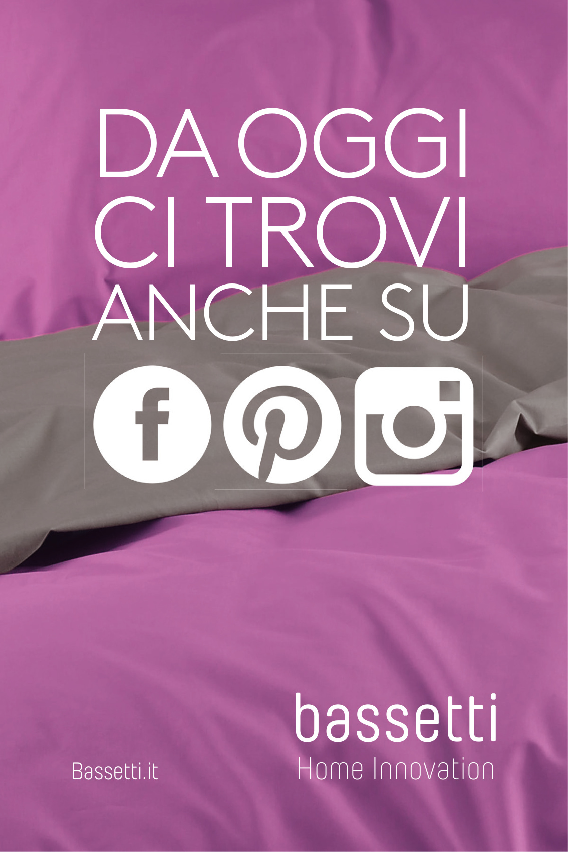 Materiale di comunicazione social Bassetti, soggetto 3